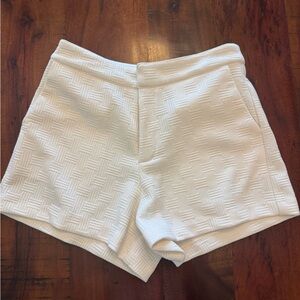 Glam Off White Shorts